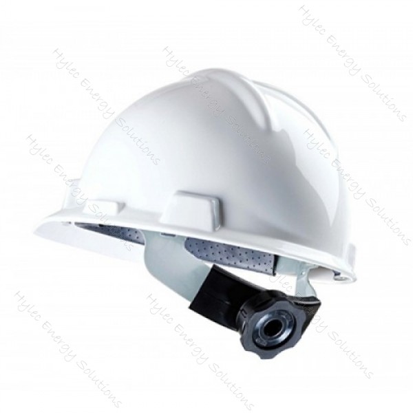 FR Hard Hat white with quick adjust knob Face Shields Arc Flash