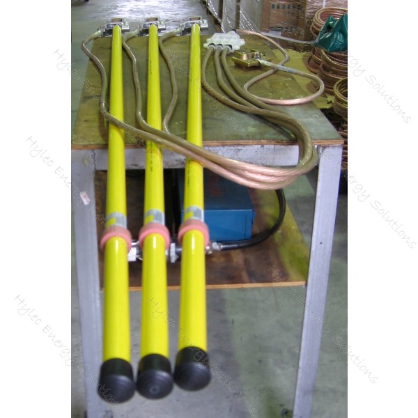 PED 50mm2 P1.5m E15m 1.8m Sticks C/W Bag