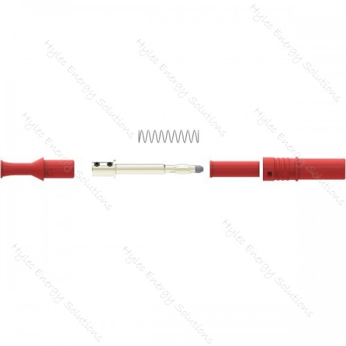 1061S-R Banana Plug – Retractable Sleeve Red