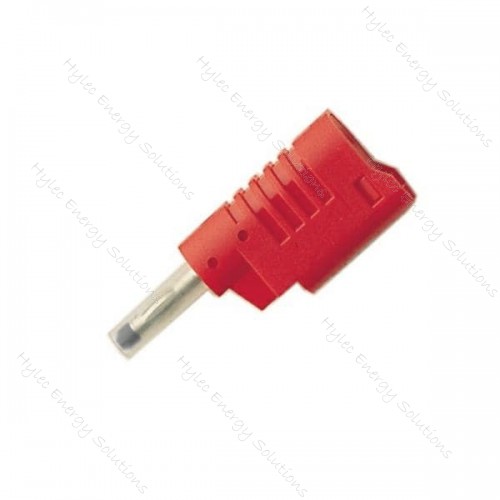 1086-R 4mm Banana Plug M3 screw connexion Red
