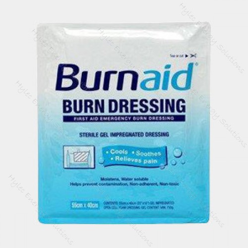 Burnaid Burn Dressing Gel 55cmx40cm