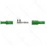 1065-V 4mm Safety Banana Plug Green 2
