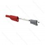 1076-R 4mm Safety Banana Plug Red 2