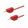 226-25-R 2mm Stackable Banana Plug 25cm Red