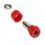 3230-C-R Red 4mm Socket /2mm hole terminal-M6 2