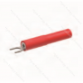 Ada3032-R Adapter Narrow Fork 4mm female Red